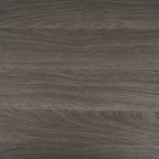Mueble de TV Moderno Negro + Nogal Oscuro/Marrón con Puertas de Vidrio, Almacenamiento Abierto y Cerrado, para TVs de hasta 65"