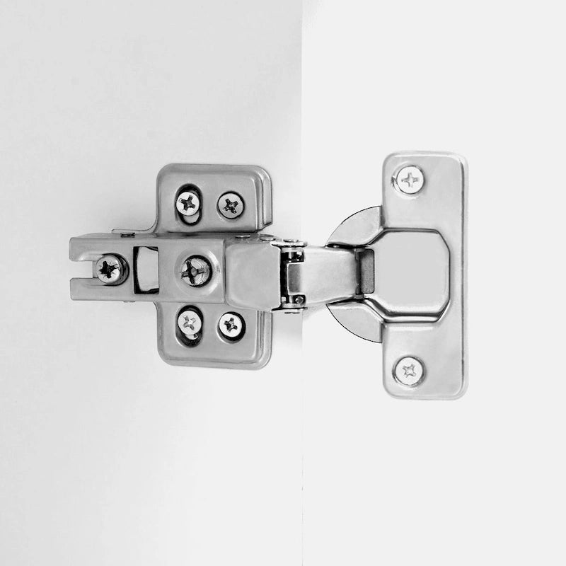 Mueble de TV arqueado blanco con 2 armarios y 2 cajones, compatible con televisores de hasta 75"