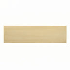Mesa consola de madera natural lavada de 2 cajones con estantes