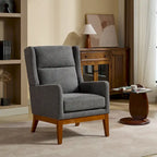 26.18  High Back Upholstered Arm Chair