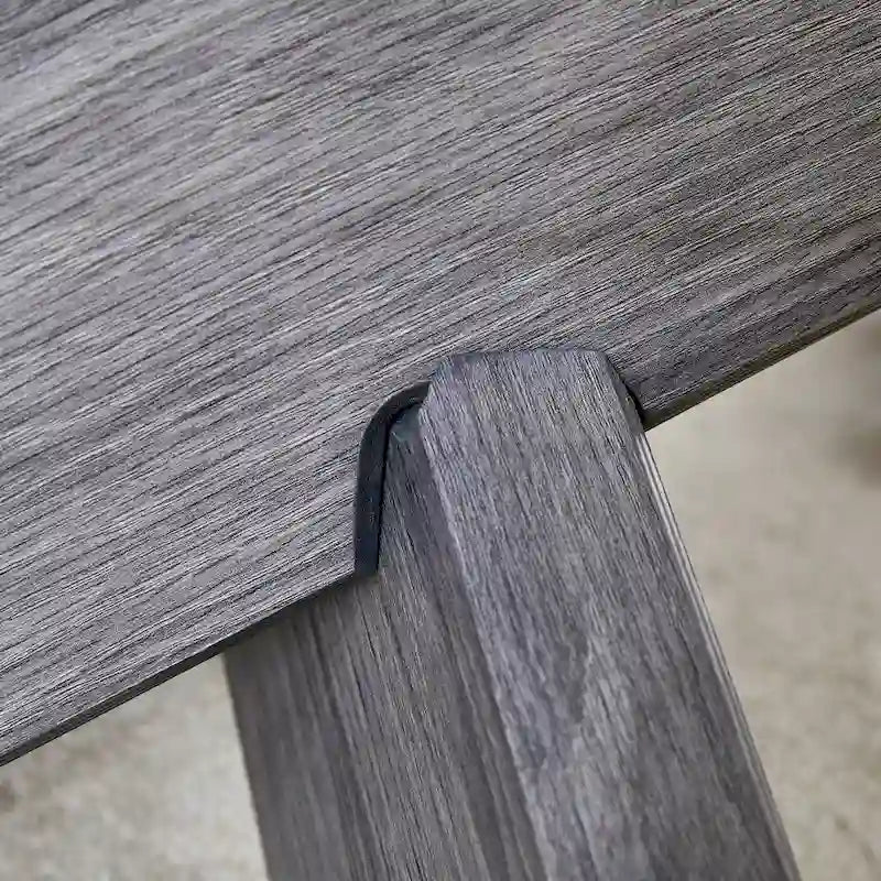 Mesa de centro redonda de 84,8 cm — Gris / Transparente / Blanco, Vidrio templado y MDF, Capacidad para 1