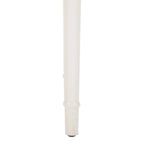 Mesa auxiliar estilo rústico francés, abedul blanco / verde polvoriento / cerceta — 1 persona