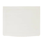 Mesa auxiliar estilo rústico francés, abedul blanco / verde polvoriento / cerceta — 1 persona