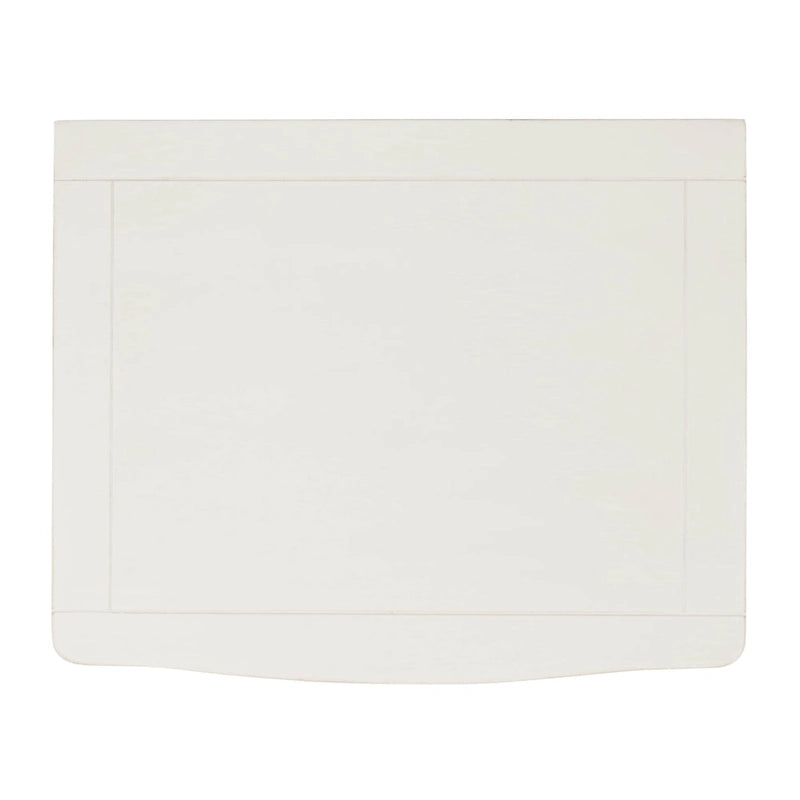 Mesa auxiliar estilo rústico francés, abedul blanco / verde polvoriento / cerceta — 1 persona