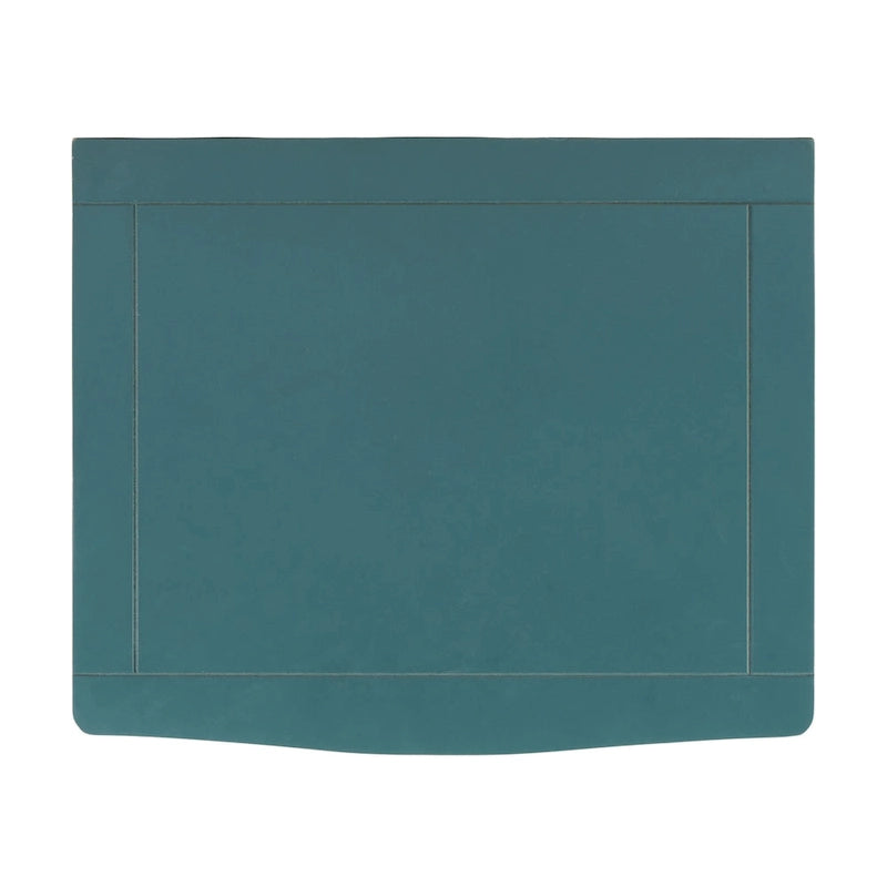 Mesa auxiliar estilo rústico francés, abedul blanco / verde polvoriento / cerceta — 1 persona