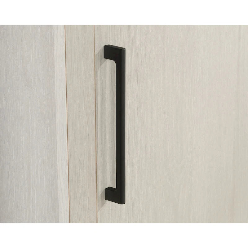Armario ropero de puertas correderas Roble Glaciar / Pino Guijarro / Roble Laurel — 1 Persona