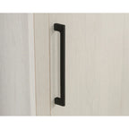 Armario ropero de puertas correderas Roble Glaciar / Pino Guijarro / Roble Laurel — 1 Persona