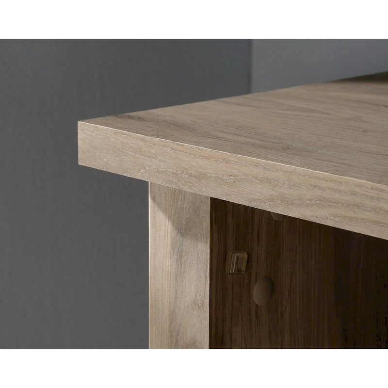 Armario ropero de puertas correderas Roble Glaciar / Pino Guijarro / Roble Laurel — 1 Persona