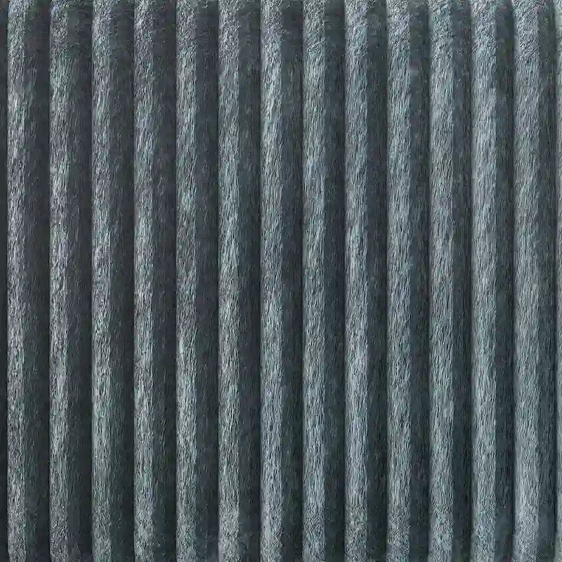 Sofá de dos plazas de pana, 2 asientos — Gris / Champaña / Marrón / Azul claro / Negro / Rojo