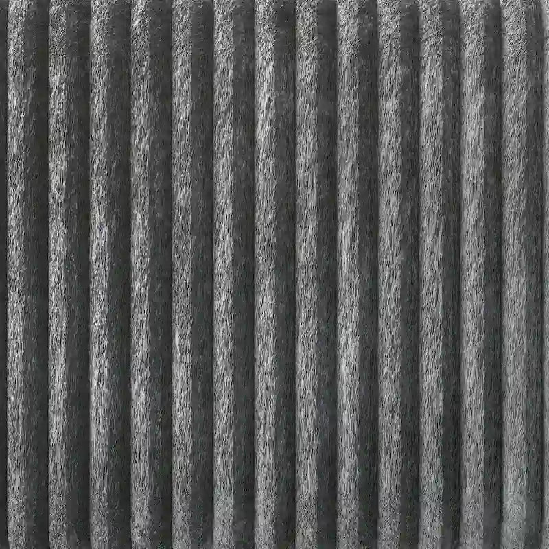 Sofá de dos plazas de pana, 2 asientos — Gris / Champaña / Marrón / Azul claro / Negro / Rojo