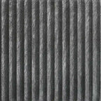 Sofá de dos plazas de pana, 2 asientos — Gris / Champaña / Marrón / Azul claro / Negro / Rojo
