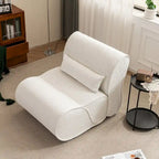 Sillón reclinable de terciopelo gris/negro/beige, asiento individual para salón, dormitorio u oficina