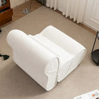 Sillón reclinable de terciopelo gris/negro/beige, asiento individual para salón, dormitorio u oficina